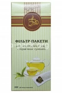 Фільтр-пакети для чаю маленькі (100 шт. в упаковці) (артикул: 070600065) купити в розділі «Для кав'ярень».