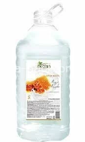 Рідке мило "Ekolan" 5 л.(мед-молоко ) (артикул: 070405060) купити в розділі «Миючі та чистячі засоби».