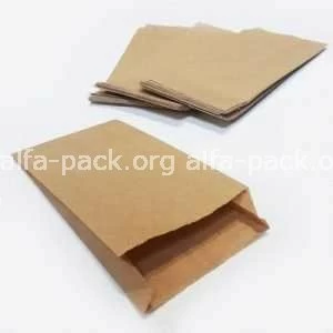 Пакет бумажный 250*80*420 коричневый  (артикул: 030002009) купить в разделе «Бумажные пакеты».