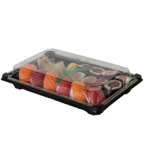 Одноразовая пластиковая упаковка для суши и роллов
