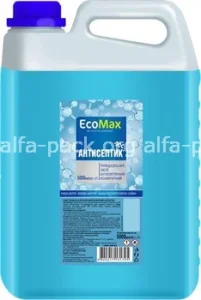 Антисептик "ECOMAX" 5л  (артикул: 070401002) купить в разделе «Для рук».