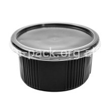 ОригОдноразовая супница, черная ПП-115 350мл (артикул: 010100193) купить в разделе «Пластиковые супницы ».