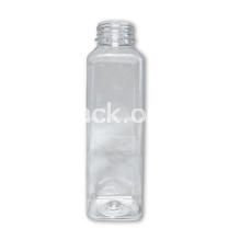 Пляшка пластикова квадрат 500 мл (38мм) (артикул: 060600065) купити в розділі «Пластикові одноразові пляшки».