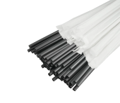 Трубочка "Фрешка" чёрная, в индивидуальной упаковке, 210мм*7 мм 200шт (артикул: 060712004) купить в разделе «Трубочки».