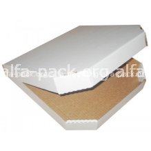 Коробка під піцу, біла (Ø 30 ) (артикул: 010450025) купити в розділі «Картонні коробки для піци».