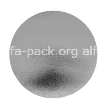 Пищевая одноразовая алюминиево-картонная крышка к контейнеру SPT51L (круглая), ⌀ 185 мм (артикул: 010600004) купить в разделе «Алюминиевая упаковка».
