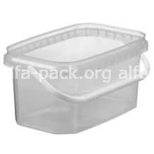 Контейнер пластиковый 5л прямоугольный