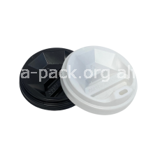 Крышка-d80, черная (артикул: 061000022) купить в разделе «Крышки для бумажных стаканчиков и аксессуары».