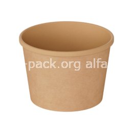 Супниця крафт 350мл