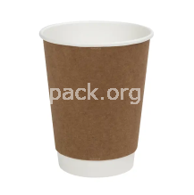 Стакан двошаровий кольоровий крафт 175 (артикул: 062500001) купити в розділі «Паперові стаканчики».