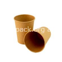 Стакан крафт паперовий одношаровий 110 мл (артикул: 062100005) купити в розділі «Паперові стаканчики».