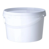 Ведро 2,3 л пластиковое біле (артикул: 020000035) купить в разделе «Ведра».