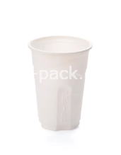 Стаканчик одноразовий з кукурудзяного крохмалю 250мл (артикул: 060800032) купити в розділі «Біорозкладний одноразовий посуд».