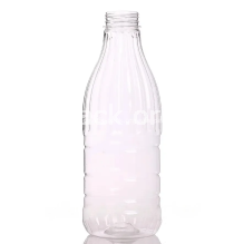 Пляшка пластикова 1л (38мм) висота 253 мм (артикул: 060600049) купити в розділі «Пластикові одноразові пляшки».