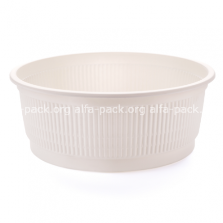 Супниця 1л.  (з кукурудзяного крохмалю) (артикул: 060800040) купити в розділі «Біорозкладний одноразовий посуд».