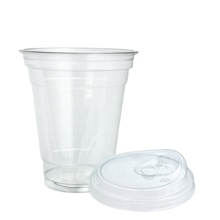 Купольна склянка з кришкою з кліпсою 10 OZ  300 мл (артикул: 062300017) купити в розділі «Пластикові одноразові стаканчики».