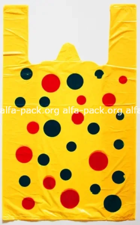  Пакет майка "Смайлик" 27*47 (250шт.) (артикул: 030001230) купити в розділі «Поліетиленові пакети-майка».