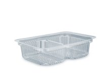 Соусник ПС- 183, прозорий з кришкою дно (артикул: 010100206) купити в розділі «Пластикові соусники».