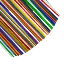 Трубочка "Алкогольна" рожева  210 мм*3 мм (артикул: 060714008) купити в розділі «Кришки для паперових стаканчиків та аксесуари».