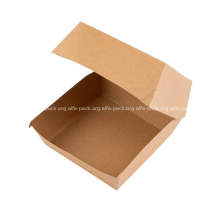 Картонна упаковка для бургера 125*125*90мм крафт, ламінована (артикул: 010420049) купити в розділі «Картонна упаковка для бургерів та картоплі фрі».