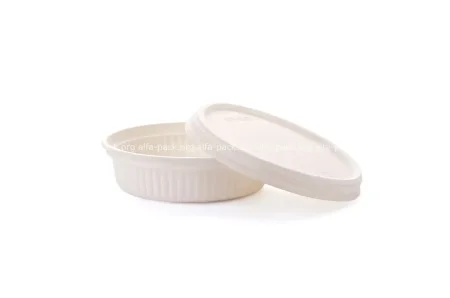 Соусница 200мл (из кукурузного крахмала) (артикул: 060800029) купить в разделе «Биоразлагаемая одноразовая посуда».