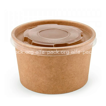 Супниця крафт 475мл