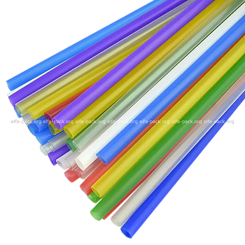 Трубочка "Фрешка" в асортименті 210мм * 70 мм