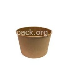 Супниця паперова 240 мл крафт, з кришкою (артикул: 010470108) купити в розділі «Паперова одноразова упаковка та посуд».