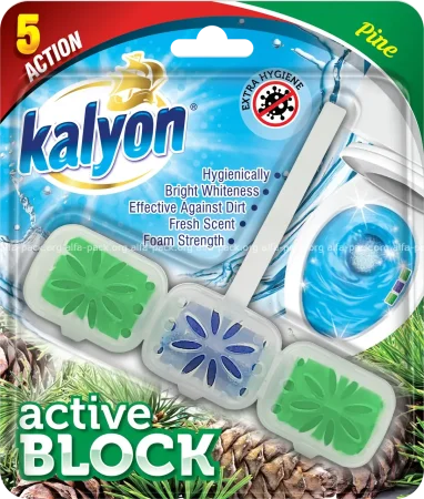 Активный блок для унитазов Хвоя 57g (артикул: 070408054) купить в разделе «Для ванных комнат».