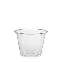 Купольний стакан з кришкою з отвором 200 мл (артикул: 062200501) купити в розділі «Пластикові одноразові стаканчики».