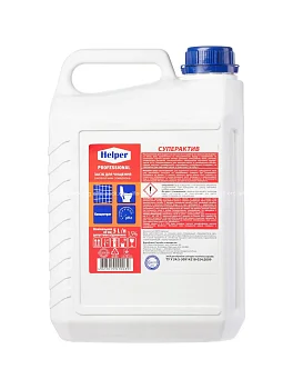 Гель для чистки унітазів Helper Professional 5л