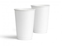 Стакан паперовий двошаровий білий 110 мл (артикул: 062100067) купити в розділі «Паперові стаканчики».