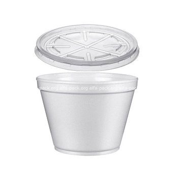 Супниця зі спіненого полістиролу 450 мл