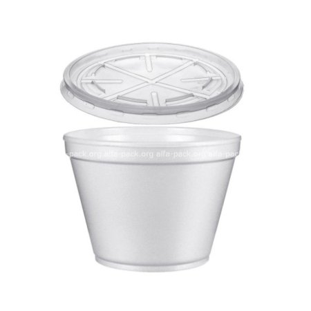 Супниця зі спіненого полістиролу 450 мл (артикул: 010600533) купити в розділі «Полістирольні супники».