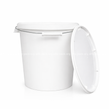 Відро 20 л пластикове для харчових продуктів з металевою ручкою (артикул: 020000201) купити в розділі «Відра».