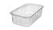 Лоток для ягоди ПП-702, (0,5 кг) прозорий 900 (артикул: 010100016) купити в розділі «Пластикові лотки для фруктів та ягід».