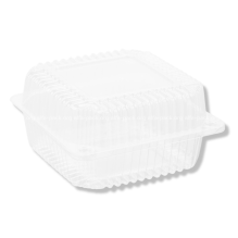 Одноразовий пластиковий контейнер 25 ПЕТ HF 155*151*79 мм (1440 мл) (артикул: 010701411) купити в розділі «Пластикова універсальна упаковка».