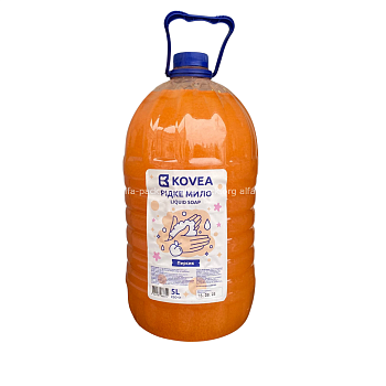 Рідке мило "KOVEA" Персик 5 л
