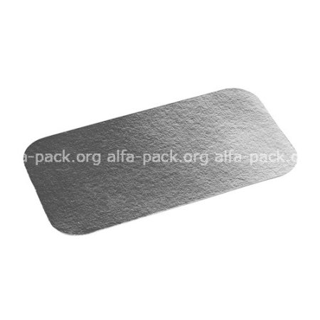 Пищевая одноразовая крышка алюминиево-картонная к контейнеру SP86L (прямоугольная), 315×215 мм (артикул: 010600116) купить в разделе «Алюминиевая пищевая одноразовая упаковка».