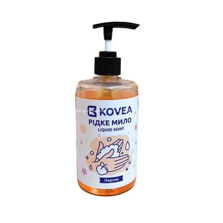 Жидкое мыло "KOVEA" персик 500 мл (артикул: 070405065) купить в разделе «Для рук».