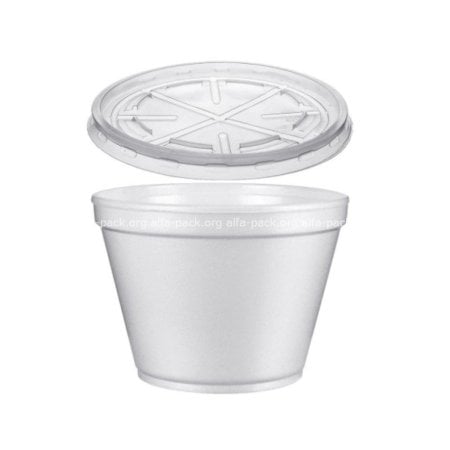 Супница из вспененного полистирола 450 мл (артикул: 010600533) купить в разделе «Полистирольные супники».